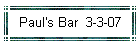 Paul's Bar  3-3-07